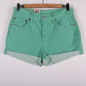 Levi's Mint Green Women's Jean Shorts